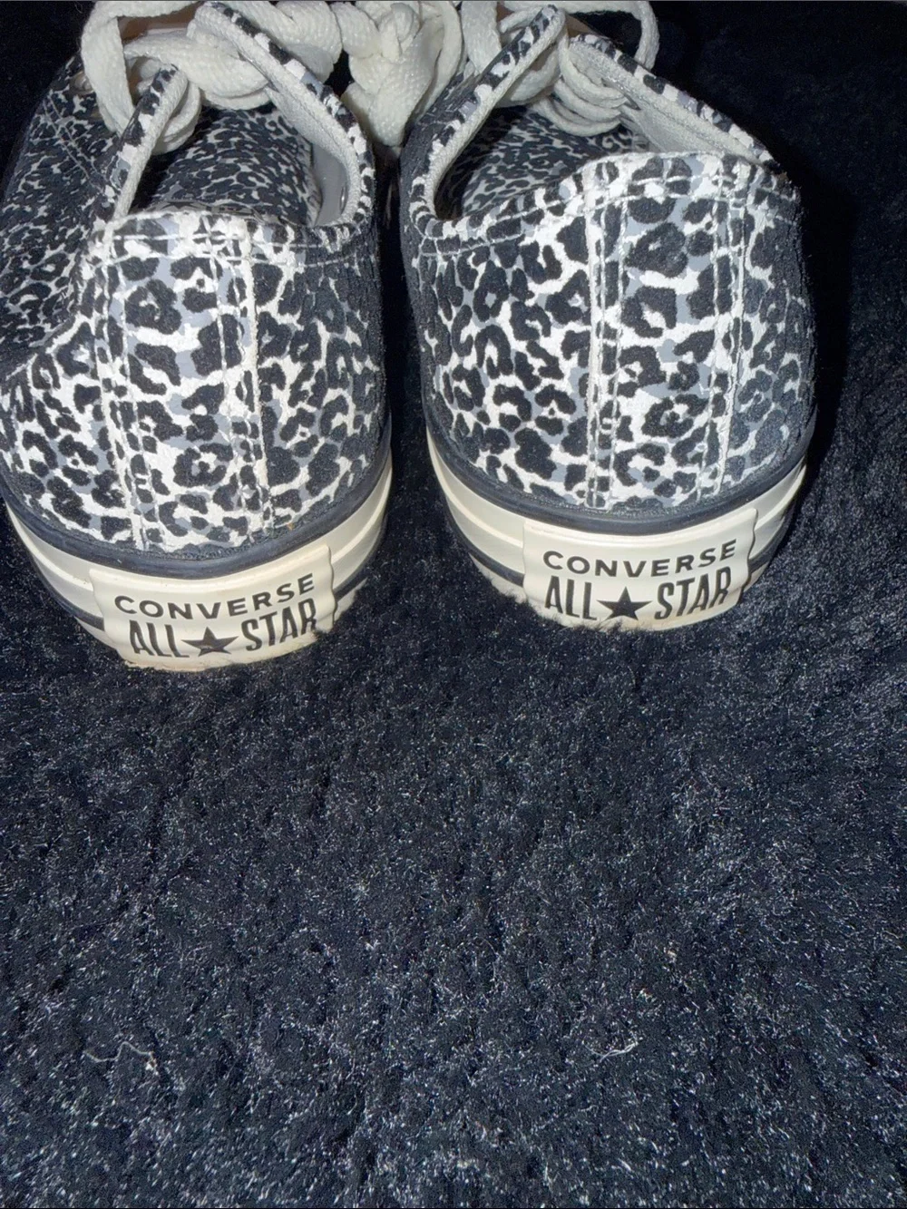 Converse Chuck Taylor All Star Low Top Leopard Sneakers Size W 7.5 / M 5.5